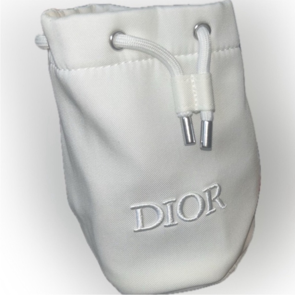 Christian Dior Makeup/Cosmetic drawstring pouch